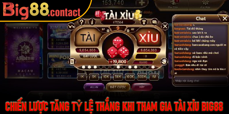 Chiến Lược Tăng Tỷ Lệ Thắng Khi Tham Gia Tài Xỉu Big88